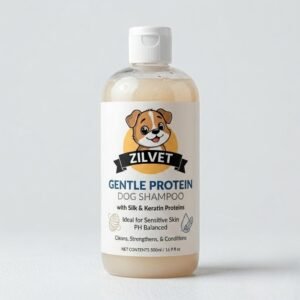 Zilvet Gentle Protein Dog Shampoo – 500ml