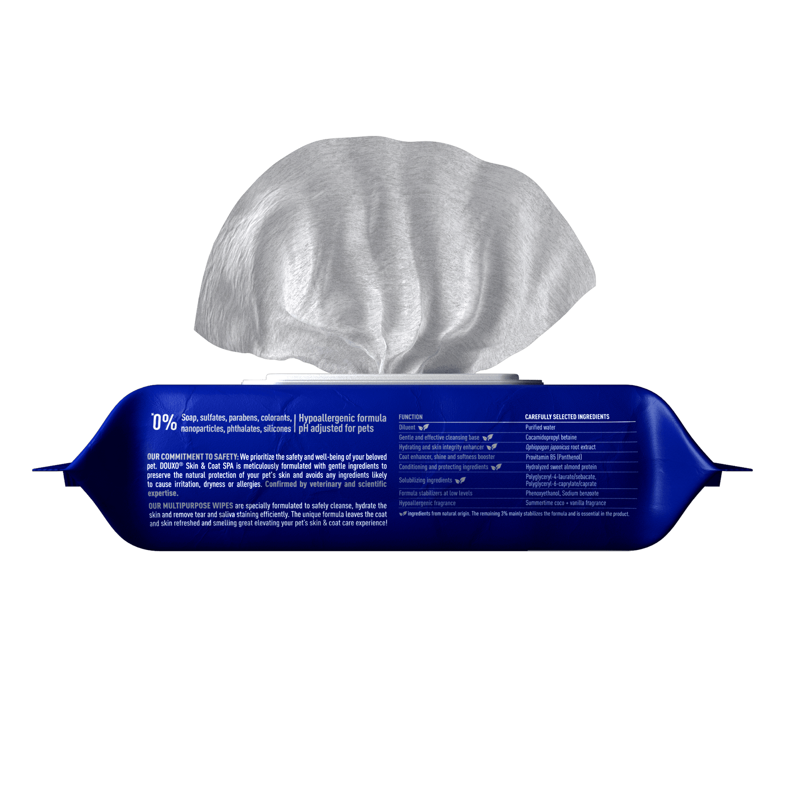 DOUXO Skin & Coat SPA Multipurpose Wipes - Image 2