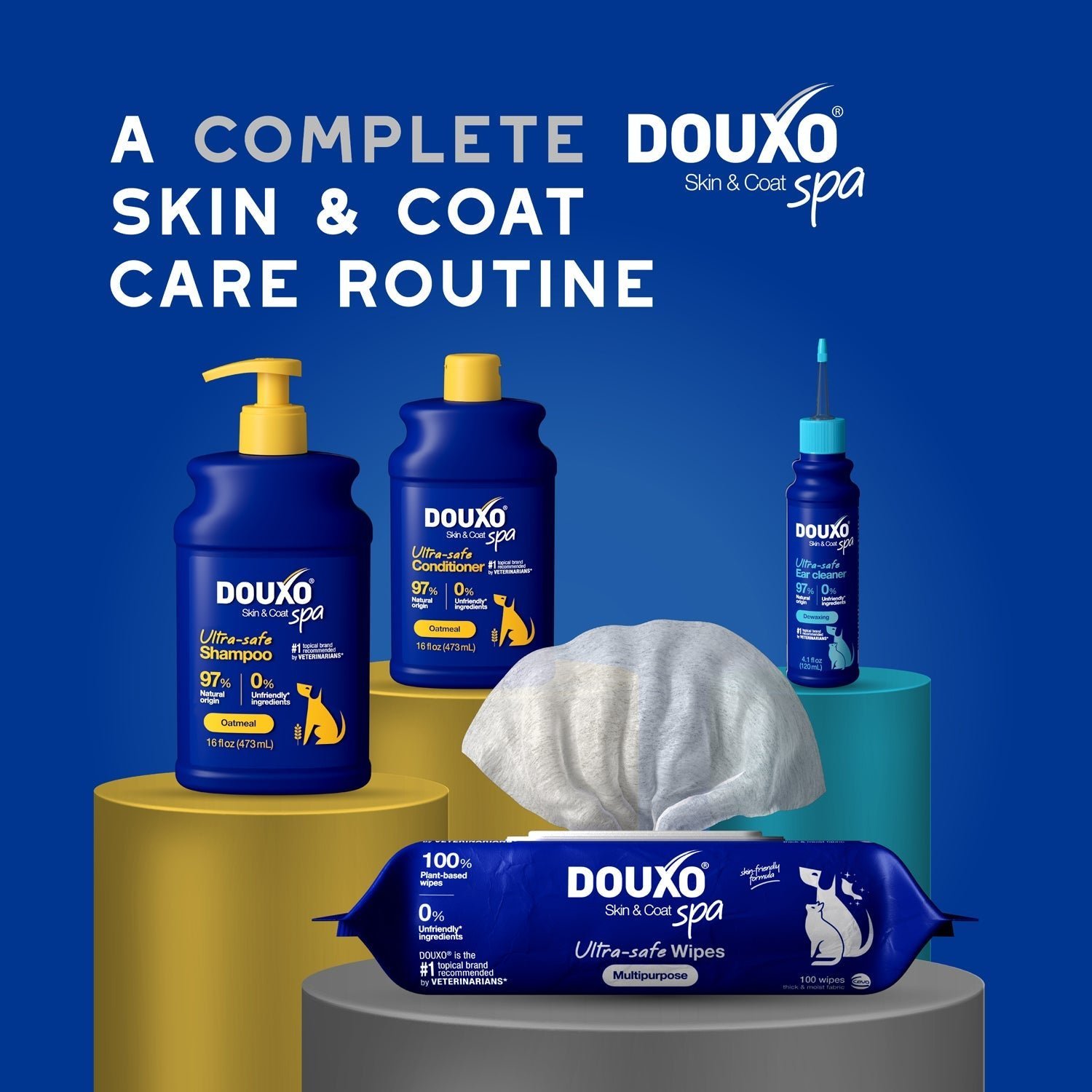 DOUXO Skin & Coat SPA Multipurpose Wipes - Image 9