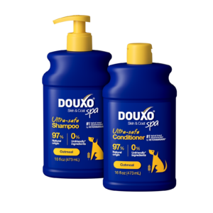 DOUXO Skin & Coat SPA Oatmeal Shampoo & Oatmeal Conditioner Bundle