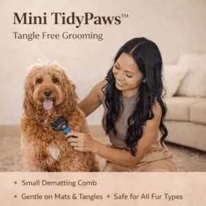 Mini TidyPaws™ Dog Grooming Comb