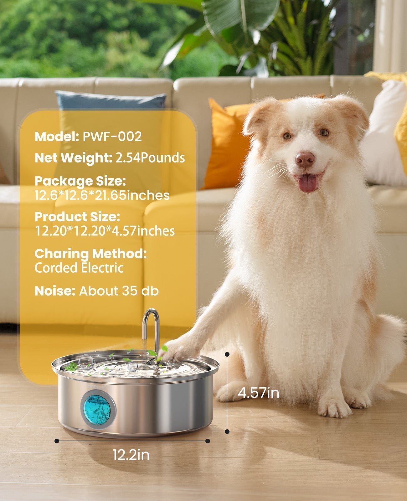 Oneisall 5L Automatic Cat Feeder with APP Control & 7L Pet Water Fountain Set - Image 19
