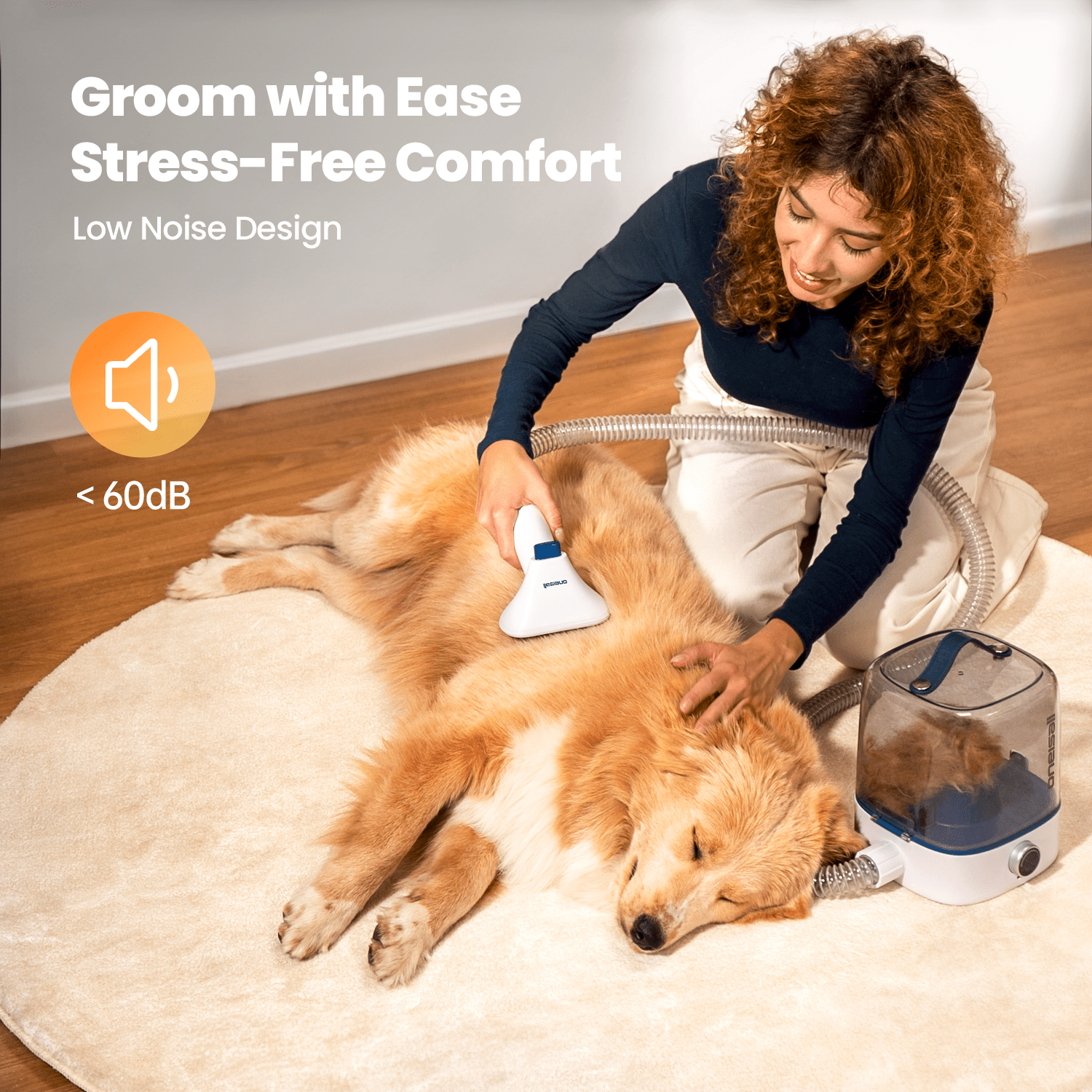 Oneisall Comfy L1 Cordless Pet Grooming Vacuum Kit - Image 7
