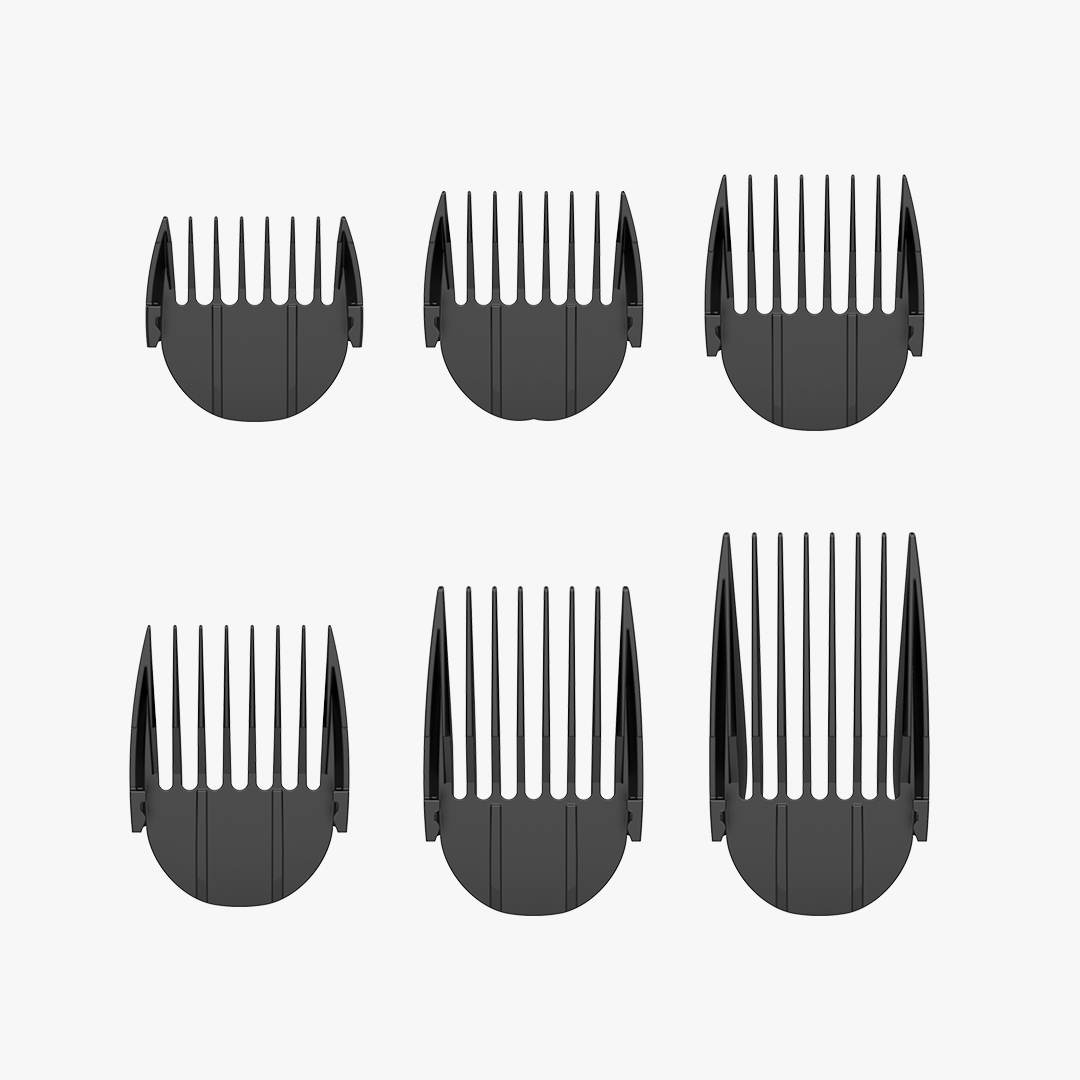 Oneisall Cozy C1/BM1Pet Grooming Vacuum & Dryer 6Pcs Attachment Guide Comb Guards Replacement