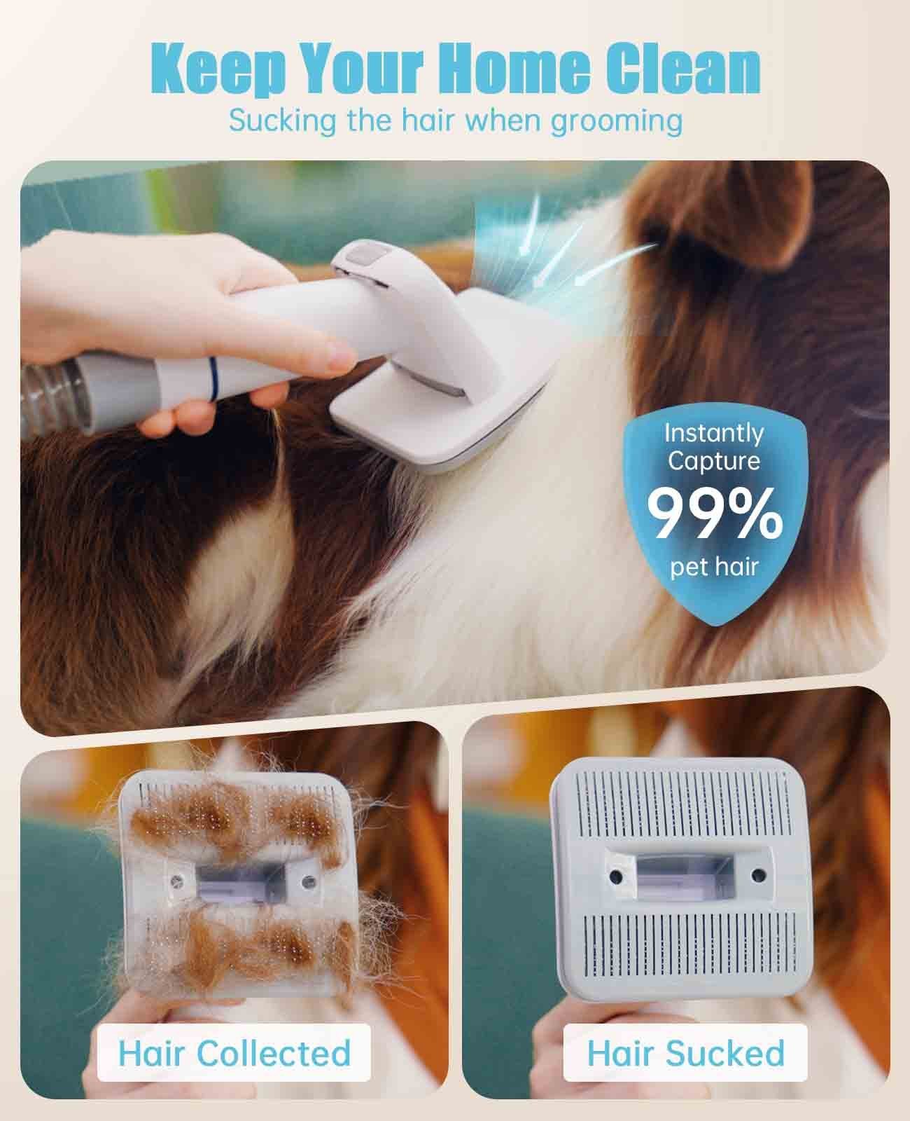 Oneisall LM2/LM5 Pet Grooming Vacuum 4Pcs Accessories Replacement - Image 6