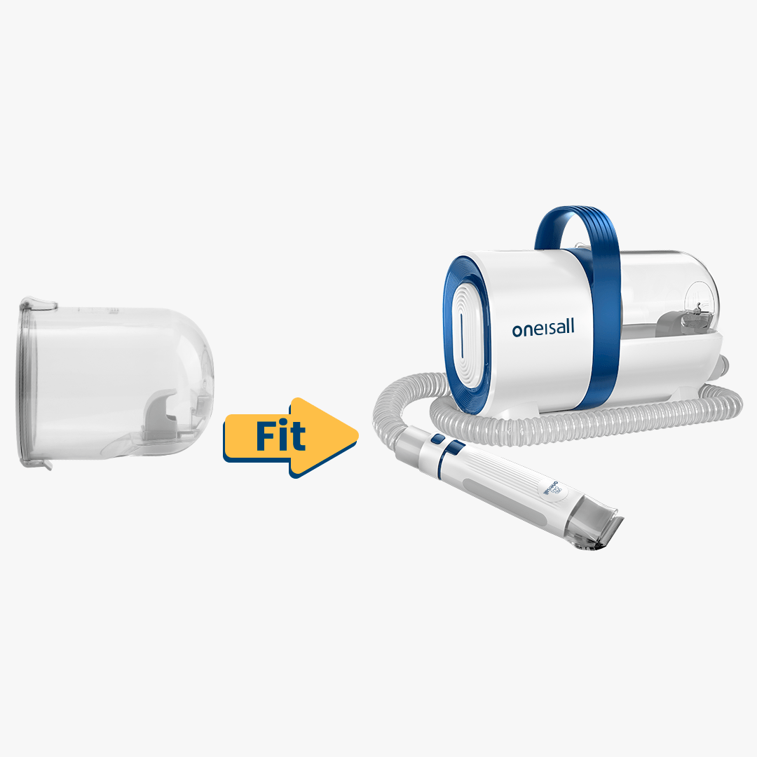 Oneisall LM2/LM5 Pet Grooming Vacuum Accessories Dust Cup Replacement - Image 2