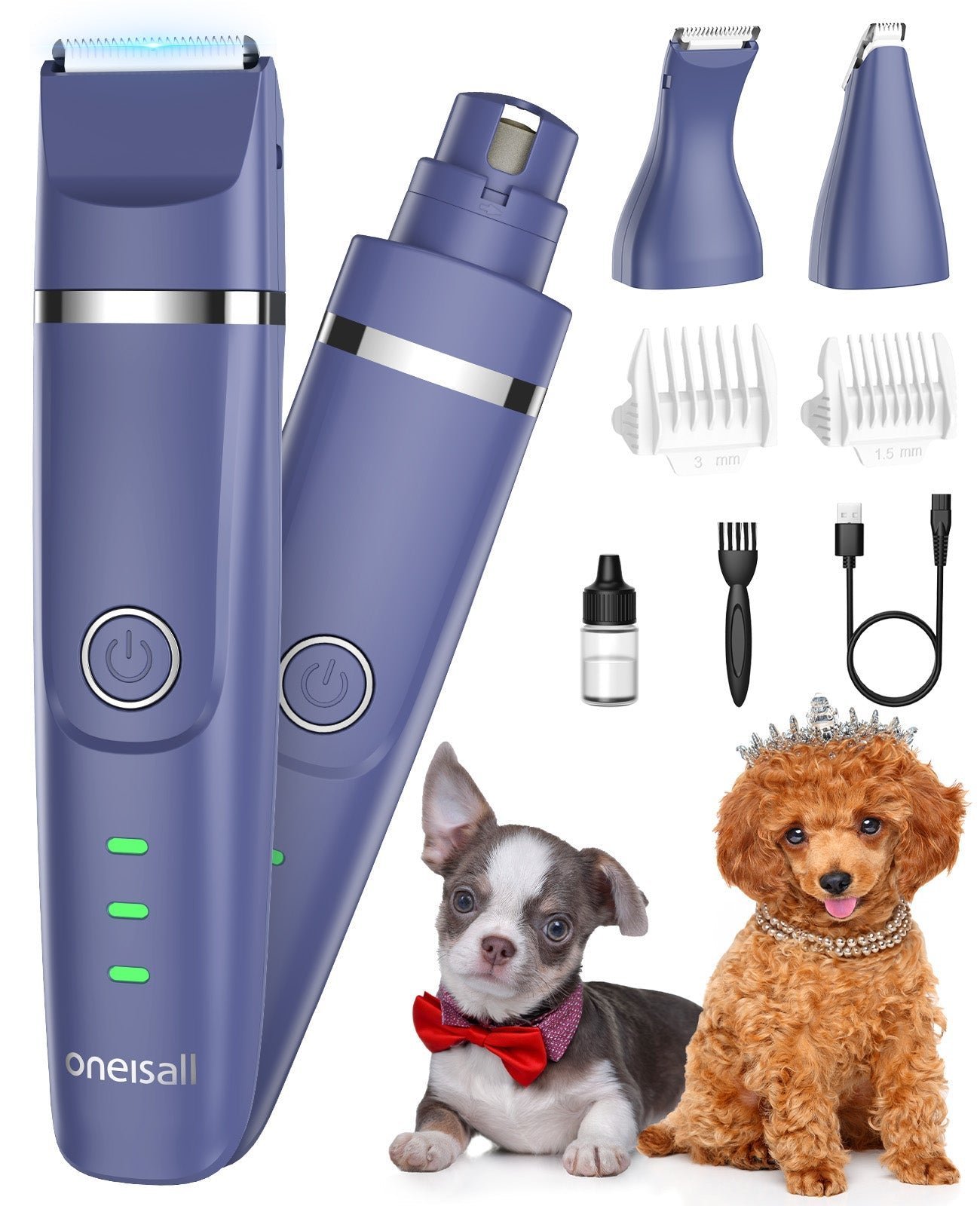 Oneisall N12 4 in 1 Dog Grooming Kit - Image 2