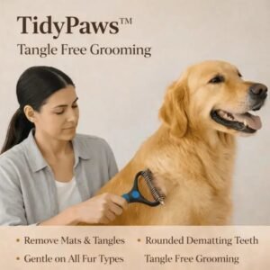 TidyPaws™ Dog Grooming Brush